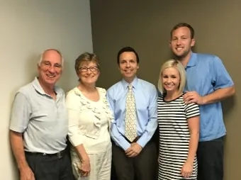Closing day photo, R&G Company