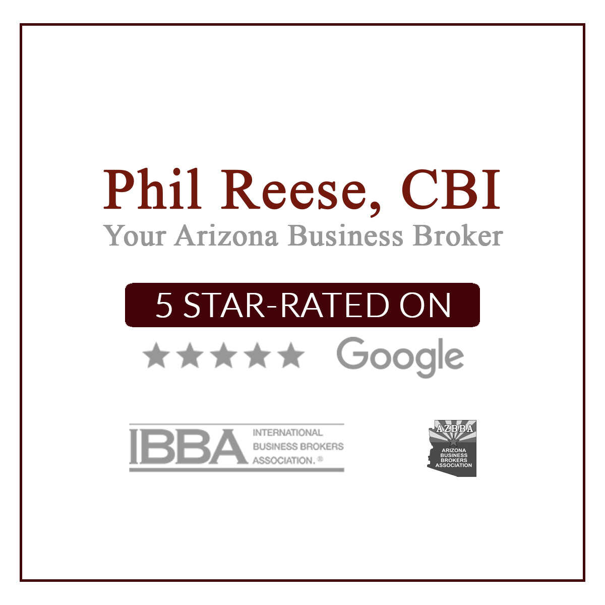 Phil Reese, Arizona Business Broker