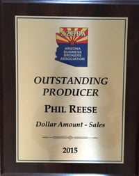 Outstanding Phoenix Broker Producer 2015 Phil Reese