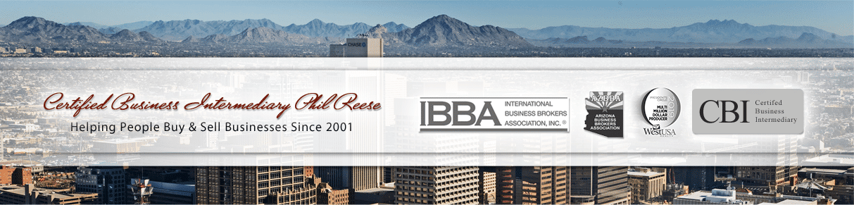 Phil Reese, Scottsdale and Phoenix Arizona Business Broker and Business Intermediary