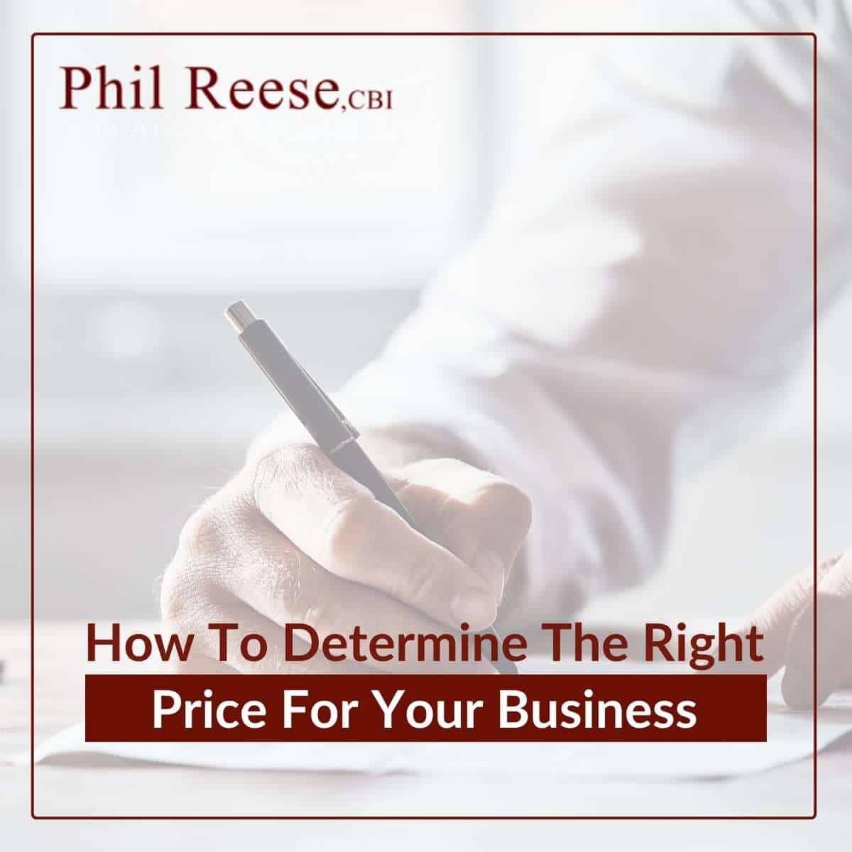 How To Determine The Right Price For Your Business